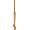Ekena Millwork Kennewick Rough Sawn Timber Gable Bracket, Western Red Cedar, 96"W x 48"H x 2"D x 4"F, 12/12 Pitch GBW096X48X0204KEN00RWR - alternate 3